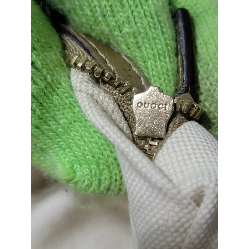 Gucci Bella Original Canvas GG Tote Bag Beige/Ebony